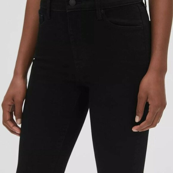 GAP High Rise True Skinny Size 0/25 Raw Hem SLIMMING Ankle Jeans - Picture 3 of 5